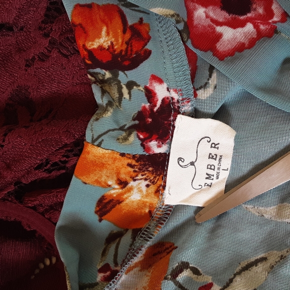 Ember Vintage Print Floral Blouse - Picture 6 of 6